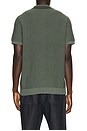 view 2 of 4 Fine Knit Sweater Polo in Olive Shadow