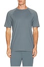view 1 of 4 Reign Short Sleeve in Shadow Blue