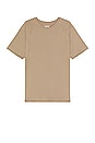 view 1 of 3 Reign Short Sleeve Tee in Timberwolf Brown