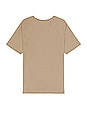 view 2 of 3 Reign Short Sleeve Tee in Timberwolf Brown