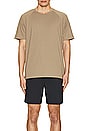 view 3 of 3 Reign Short Sleeve Tee in Timberwolf Brown