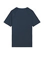 view 2 of 4 Reign Short Sleeve Tee in Deep Sea Blue & Dark Teal Heather
