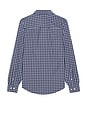 view 2 of 3 State Of Mind Shirt in Blue & Light Blue Gingham