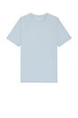 view 1 of 5 Reign Short Sleeve Tee in Arctic Blue & White Heather