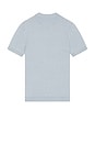 view 2 of 4 Johnny Collar Polo in Arctic Blue & White