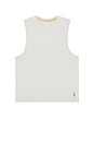 view 1 of 4 Base Training Sleeveless Tee in Sleet Gray