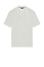 view 1 of 4 Coastal Johnny Collar Polo in Sleet Gray