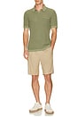 view 4 of 4 Coastal Johnny Collar Polo in Green Sage