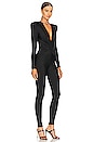 view 2 of 3 Ezra Jumpsuit in Lux Spandex Black