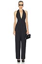 view 1 of 4 Zuri Jumpsuit in Navy Pinstripe