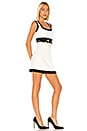 view 2 of 4 MINIVESTIDO ANAMAREE in Black & White