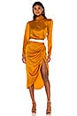 view 1 of 6 Kaira Dress in Marigold