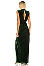 view 3 of 3 Billie Gown in Emerald