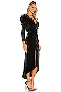 view 3 of 4 Alicia Velvet Dress in Black