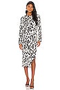 view 1 of 3 VESTIDO JADE in Black & White