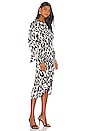 view 2 of 3 VESTIDO JADE in Black & White