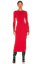 view 2 of 4 Kaleigh Knit Dress in True Red
