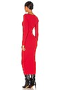 view 4 of 4 Kaleigh Knit Dress in True Red