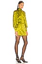 view 2 of 4 VESTIDO BRIELLE in Golden Lime