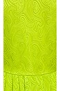 view 4 of 4 Zelly Dress in Acid Lime
