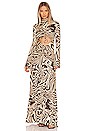 view 1 of 3 Clara Dress in Zebra Print