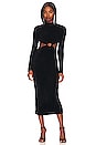 view 1 of 3 Chryssa Knit Dress in Black
