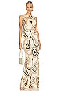 view 1 of 3 Tobi Dress in Tonal Swirl