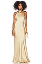 view 1 of 3 Eliah Dress in Champagne