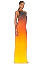 view 2 of 3 Rayna Dress in Orange Multi