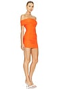 view 2 of 3 Vaughn Dress in Orange