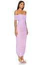 view 2 of 3 Lucia Dress in Lavender & Sherbet