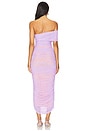 view 3 of 3 Lucia Dress in Lavender & Sherbet