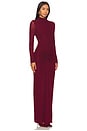 view 2 of 3 VESTIDO SCORPIO in Oxblood