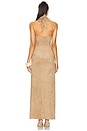 view 3 of 3 Brigita Dress in Tan