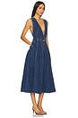 view 2 of 3 Lucien Dress in Indigo Wash