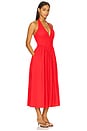 view 2 of 3 Filippa Dress in Fiery Red