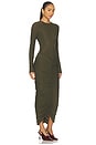 view 2 of 3 Sidonie Dress in Grape Leaf