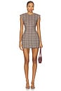 view 1 of 4 Wolverton Dress in Brown Multi