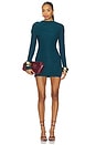 view 1 of 3 Dione Dress in Deep Teal