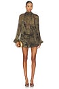 view 1 of 3 Tonchi Dress in Jade Camo