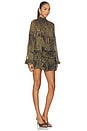 view 2 of 3 Tonchi Dress in Jade Camo