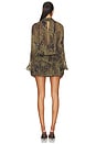 view 3 of 3 Tonchi Dress in Jade Camo