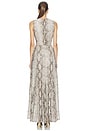 view 3 of 3 VESTIDO UZINA in Snake Print Natural Multi