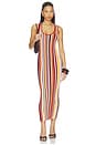 view 1 of 4 VESTIDO PUNTO KERRY in Rust Multi