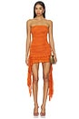 view 1 of 3 MINIVESTIDO GINARA in Apricot