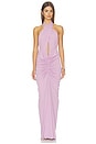 view 1 of 3 ROBE MONIQUE in Mauve Mist