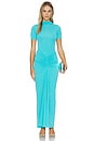 view 1 of 3 VESTIDO MIDI ENID in Ocean