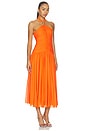 view 2 of 3 VESTIDO MIDI WRENLEY in Clementine