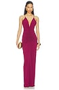 view 1 of 3 ROBE MAXI ANYA in Blackberry