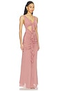 view 2 of 3 ROBE MAXI CAMELIAN in Cameo Brown